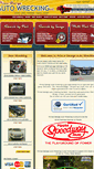 Mobile Screenshot of pgautowrecking.com